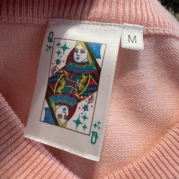 QUEEN OF SPARKLES ROSÉ QUEEN SWEATER - Picture 7 of 9